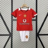 Retro Kids Manchester United Home Jersey 05/06 - PalmSportss