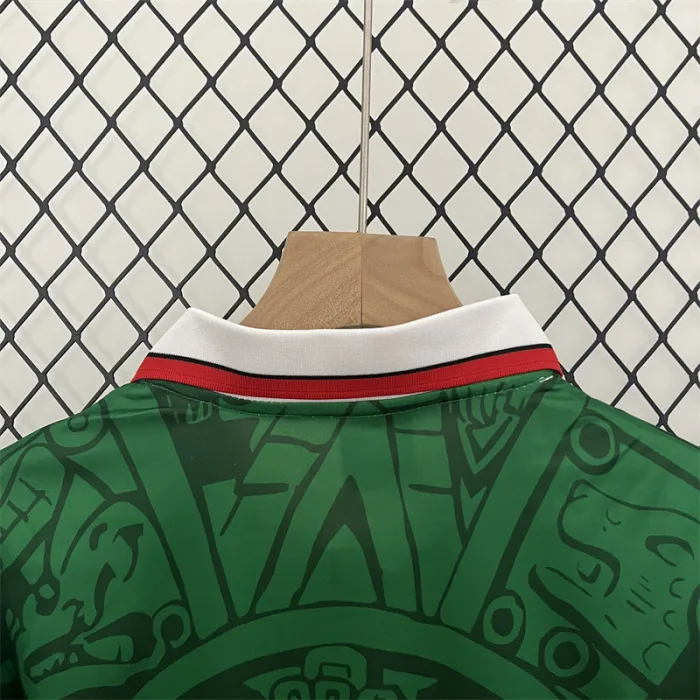 Retro Kids Mexico Home Jersey 1998