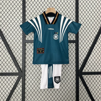 Camiseta retro de local de Alemania para niños de 1996