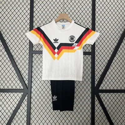 Camiseta retro de local de Alemania para niños de 1990