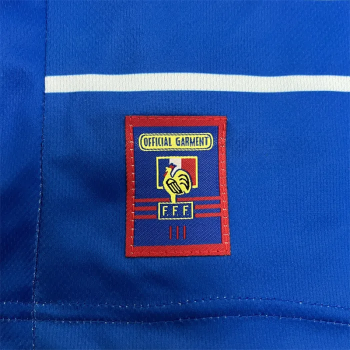 Retro Kids France Home Jersey 1998