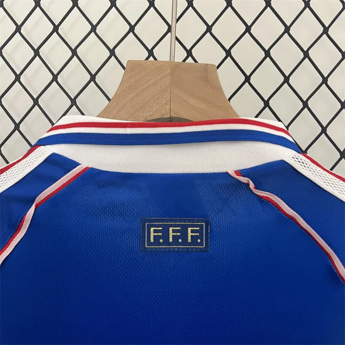 Retro Kids France Home Jersey 1998