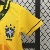 Retro Kids Brazil Home Jersey 93/94 - PalmSportss