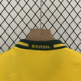 Retro Kids Brazil Home Jersey 93/94 - PalmSportss