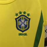 Retro Kids Brazil Home Jersey 2002 - PalmSportss