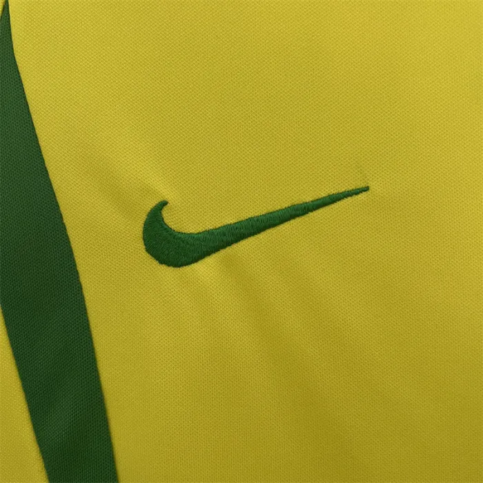 Retro Kids Brazil Home Jersey 2002