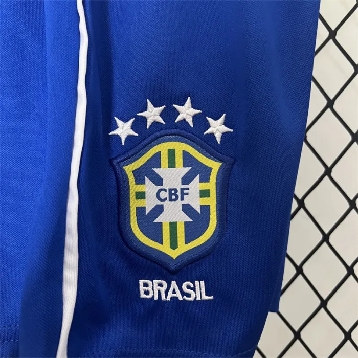 Retro Kids Brazil Home Jersey 2002