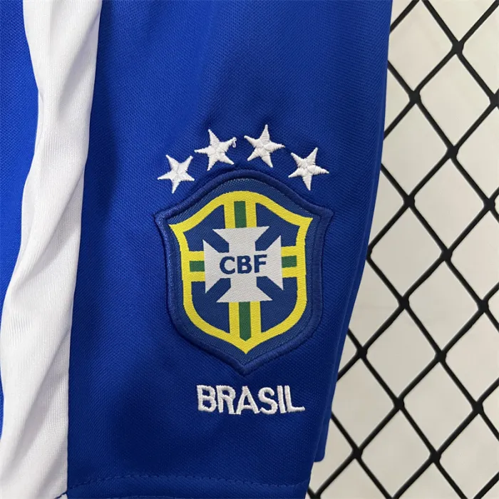 Retro Kids Brazil Home Jersey 1998