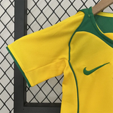 Retro Kids Brazil Home Jersey 2004 - PalmSportss