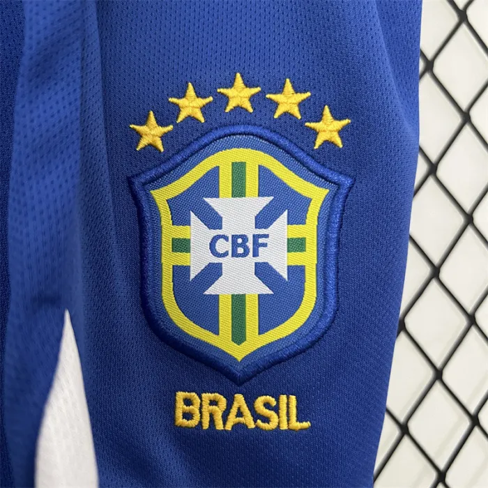 Retro Kids Brazil Home Jersey 2004