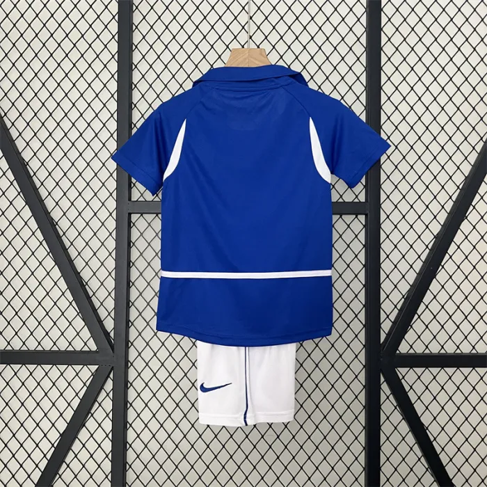 Retro Kids Brazil Away Jersey 2002
