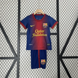 Retro Kids Barcelona Home Jersey 12/13 - PalmSportss