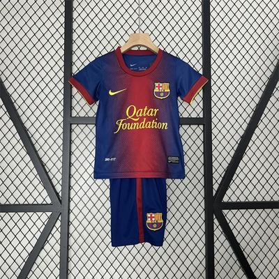 Camiseta Retro Infantil Barcelona Local 12/13