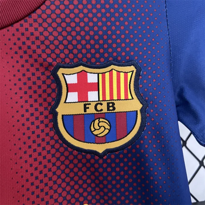 Retro Kids Barcelona Home Jersey 12/13