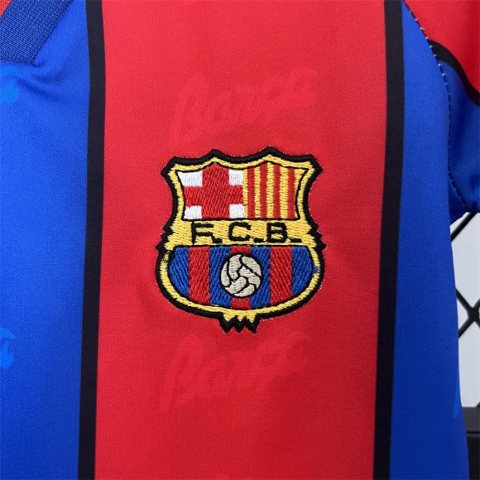 Retro Kids Barcelona Home Jersey 95/97