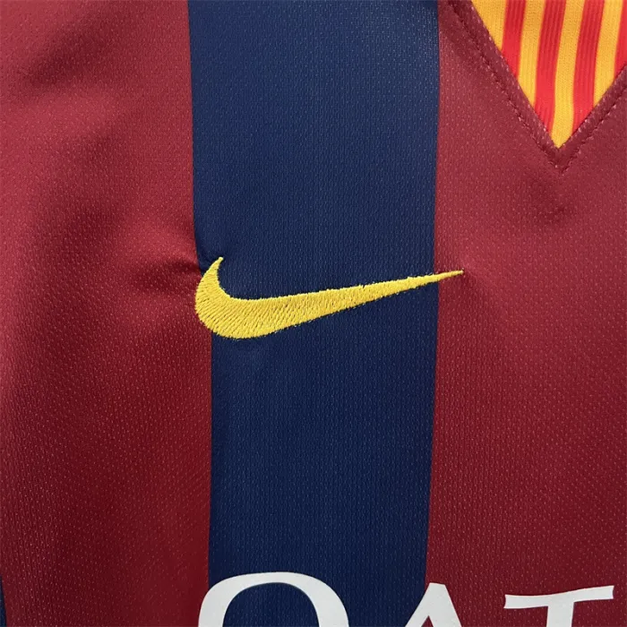 Retro Kids Barcelona Home Jersey 14/15