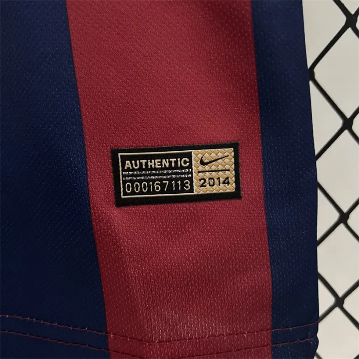 Retro Kids Barcelona Home Jersey 14/15