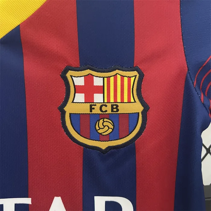 Retro Kids Barcelona Home Jersey 13/14