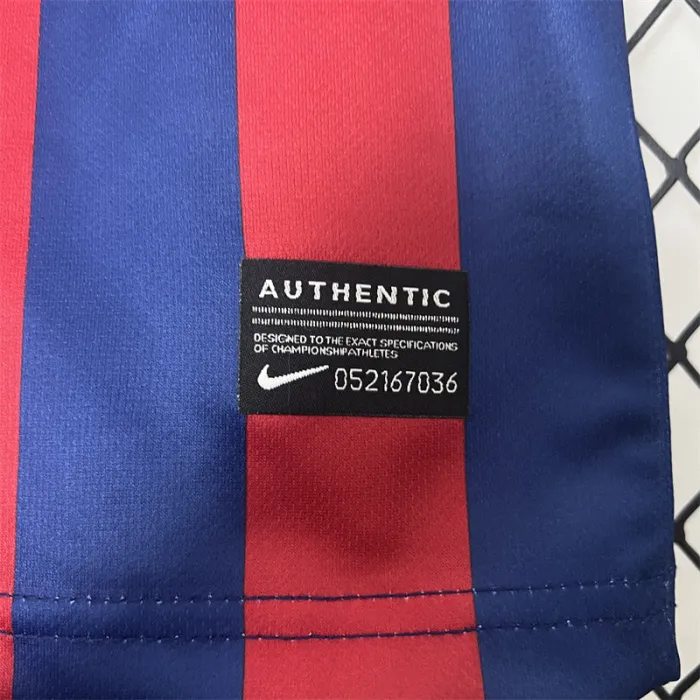 Retro Kids Barcelona Home Jersey 13/14