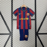 Retro Kids Barcelona Home Jersey 09/10 - PalmSportss