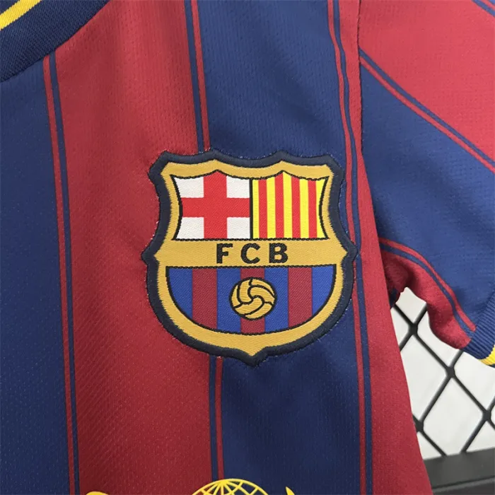 Retro Kids Barcelona Home Jersey 09/10