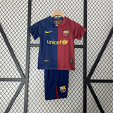 Retro Kids Barcelona Home Jersey 08/09 - PalmSportss