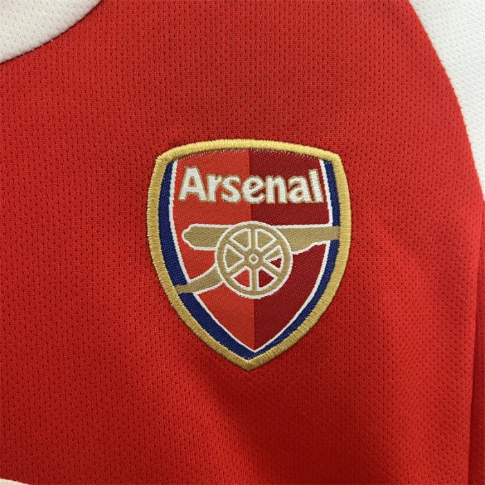 Retro Kids Arsenal Home Jersey 02/04