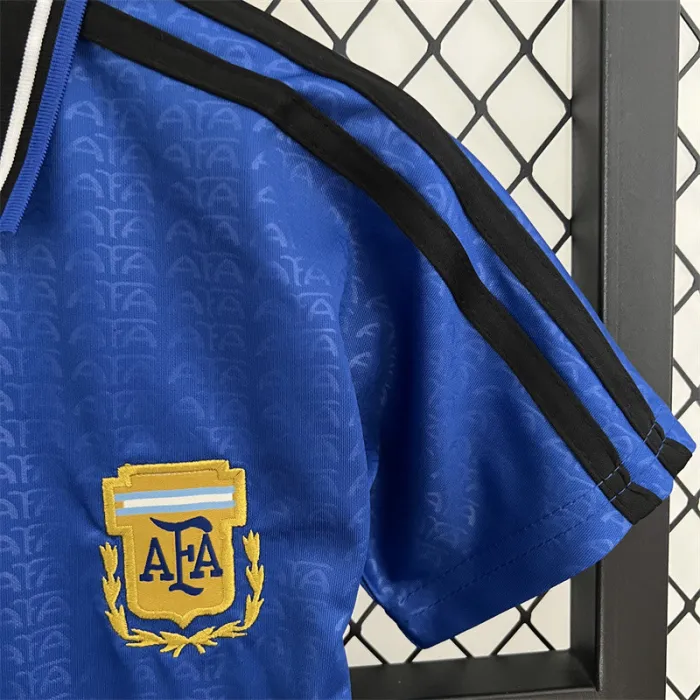 Retro Kids Argentina Away Jersey 1994