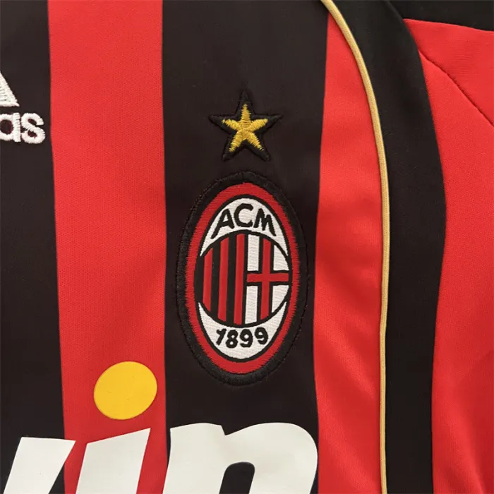 Retro Kids AC Milan Home Jersey 06/07
