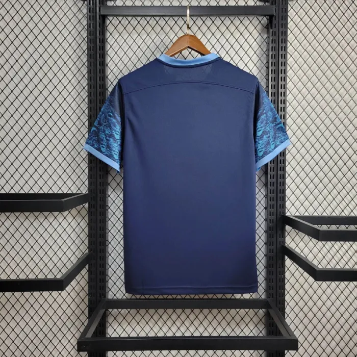Camiseta de fútbol retro de visitante del Manchester City 15/16