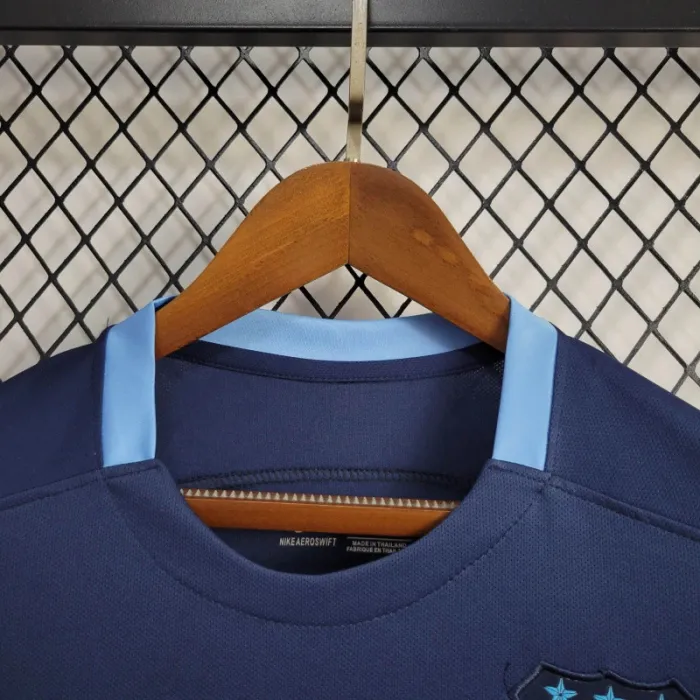 Camiseta de fútbol retro de visitante del Manchester City 15/16