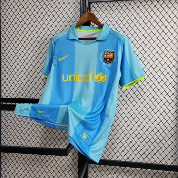 Retro Barcelona Away Kit 07/08 Football Jersey