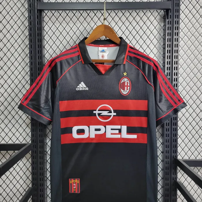 AC Milan Jersey Home Kit 1998 1999 Retro