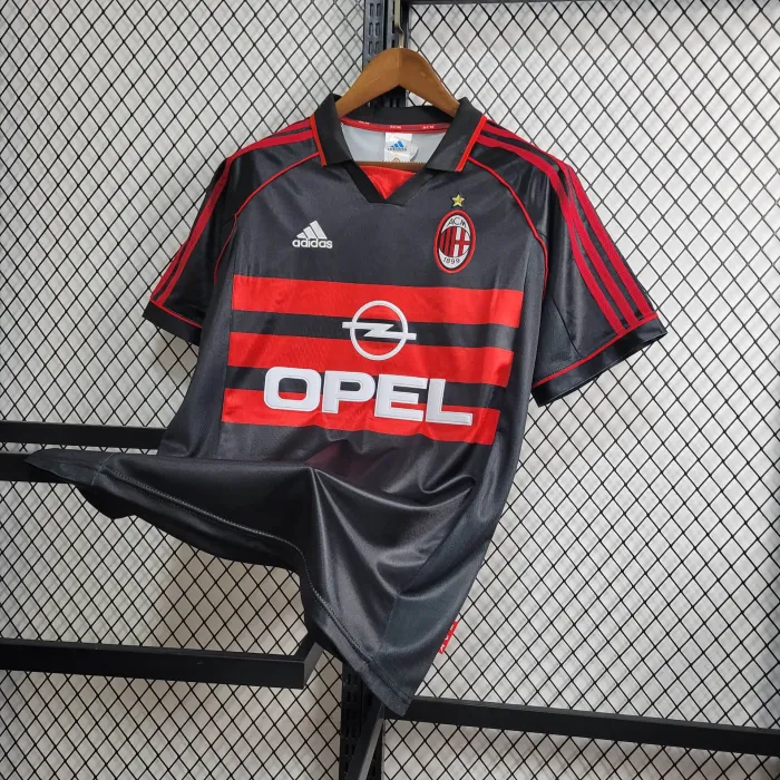 AC Milan Jersey Home Kit 1998 1999 Retro