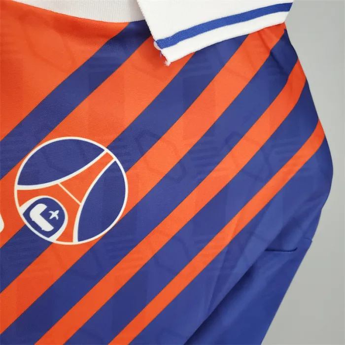 Paris PSG Jersey Home kit 1992/93 Retro Football Team Soccer Shirt