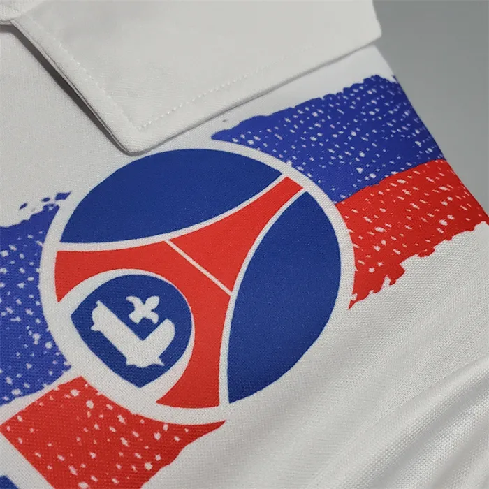 Paris PSG Jersey Home kit 1990/92 Retro Football Team Soccer Shirt