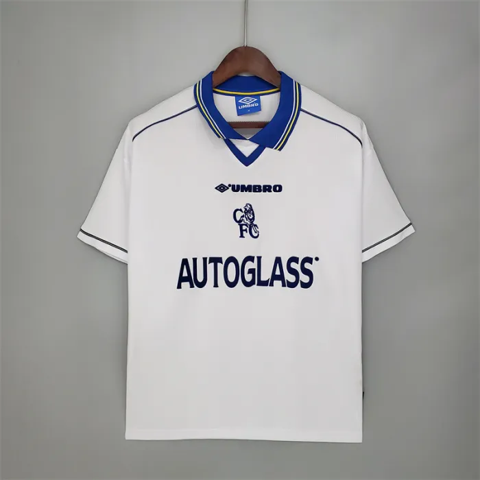 Camiseta de visitante del Chelsea 1998/00, camiseta retro del equipo de fútbol