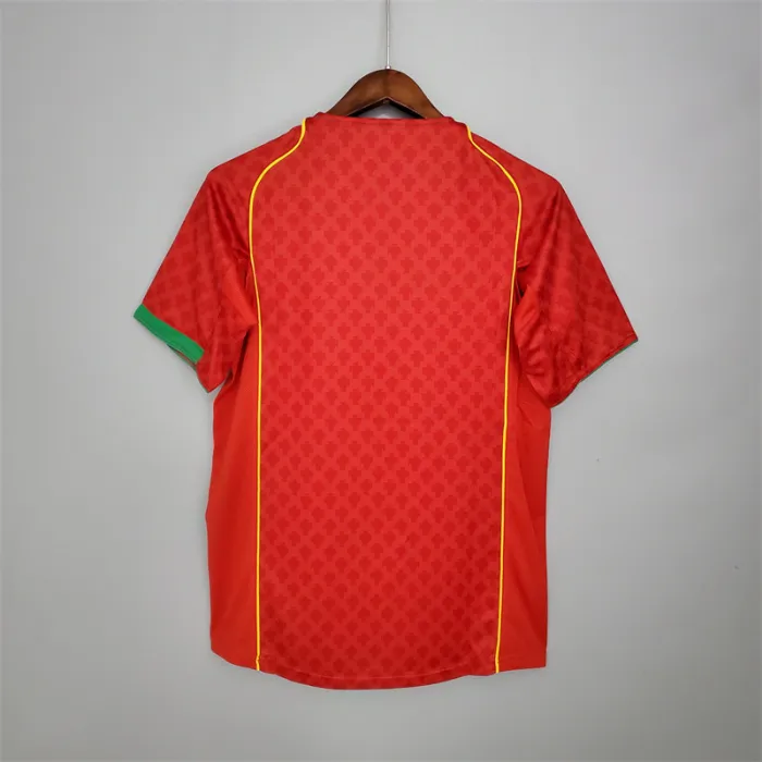 Portugal Jersey Home kit 2004 Retro Football Team Soccer Shirt