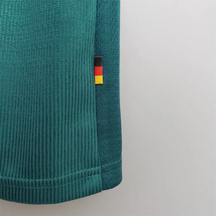 Camiseta de fútbol retro del equipo de fútbol de Alemania, camiseta de visitante, kit de 1998