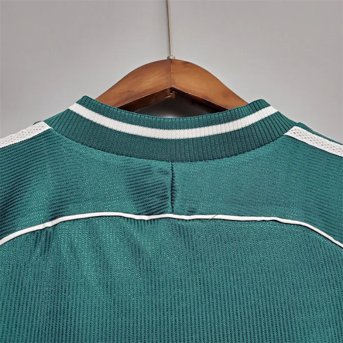 Camiseta de fútbol retro del equipo de fútbol de Alemania, camiseta de visitante, kit de 1998