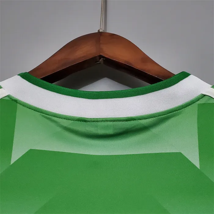 Camiseta de fútbol retro del equipo de fútbol de Alemania, camiseta de visitante, kit de 1988