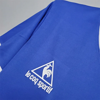 Camiseta de visitante del equipo de fútbol retro de Argentina de 1986