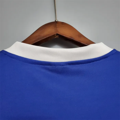 Camiseta de visitante del equipo de fútbol retro de Argentina de 1986