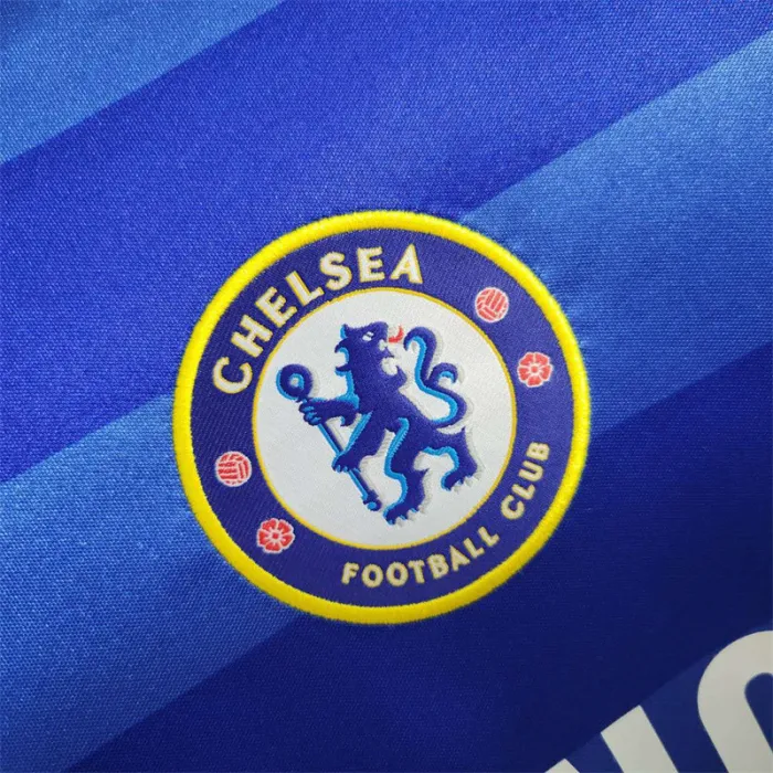 Chelsea Jersey Home Kit 2011 2012 Retro Long Sleeves Football Team Soccer Shirt
