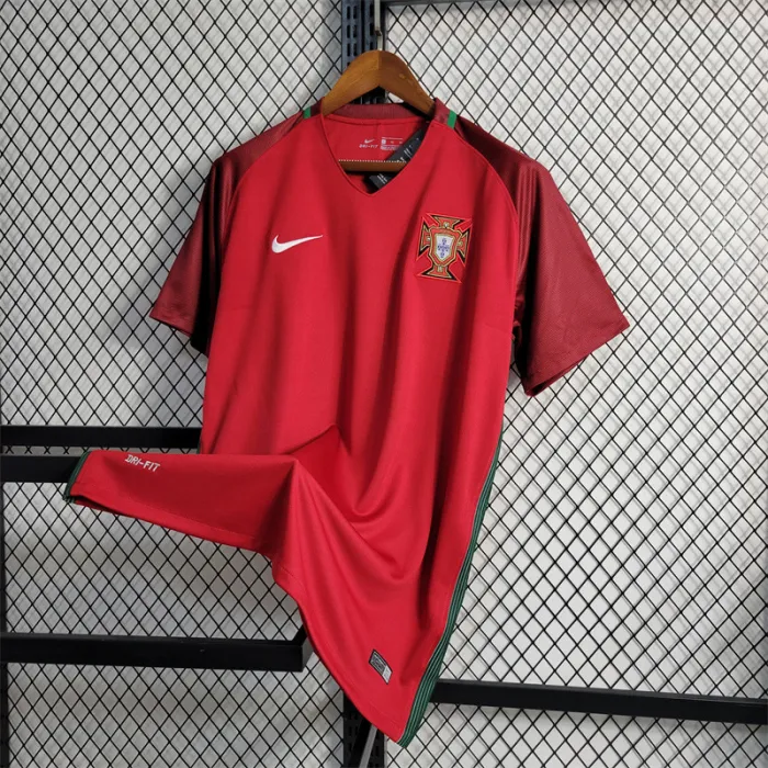 Portugal Jersey Home kit 2016 Retro