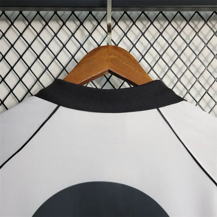 Camiseta Juventus Home Kit 1997 1998 Retro Mangas Largas