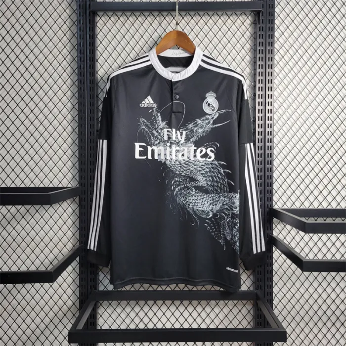 Camiseta del Real Madrid Tercera equipación 2014-2015 Retro Mangas largas