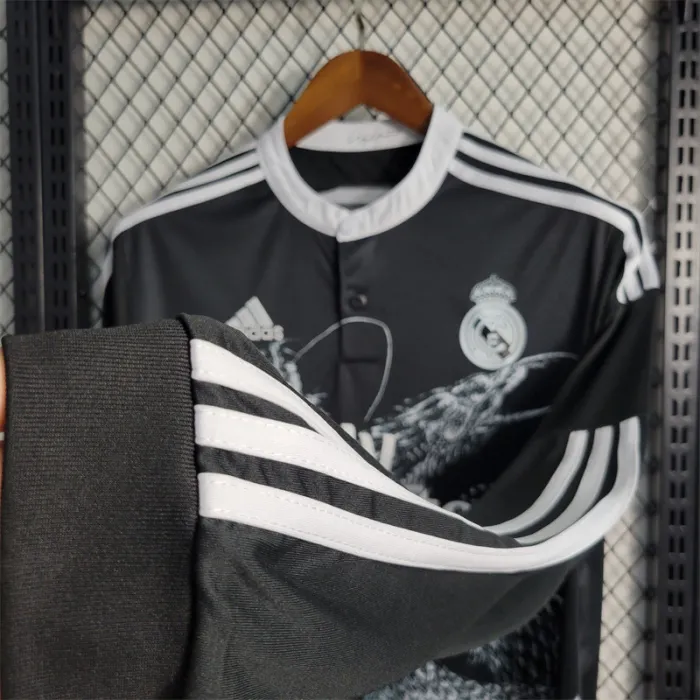 Real Madrid Jersey Third Kit 2014 2015 Retro Long Sleeves