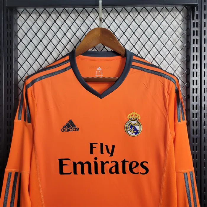 Camiseta del Real Madrid Tercera equipación 13/14 Retro Mangas largas