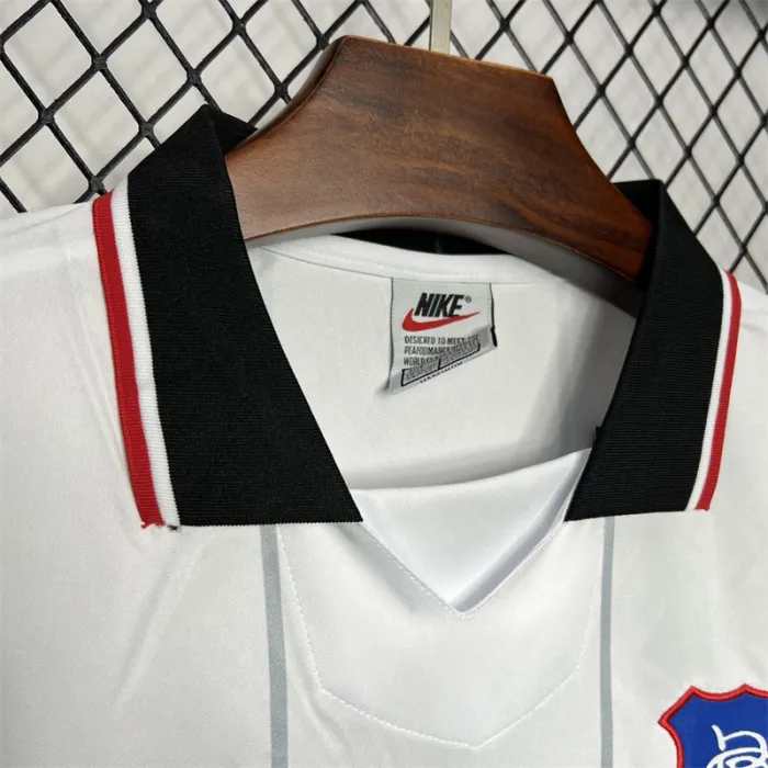 Camiseta de fútbol retro de visitante del Rangers 1997-1999